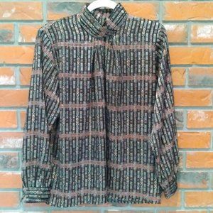 Club Monaco Lined Round Neckline Womens Top Grey Size Small